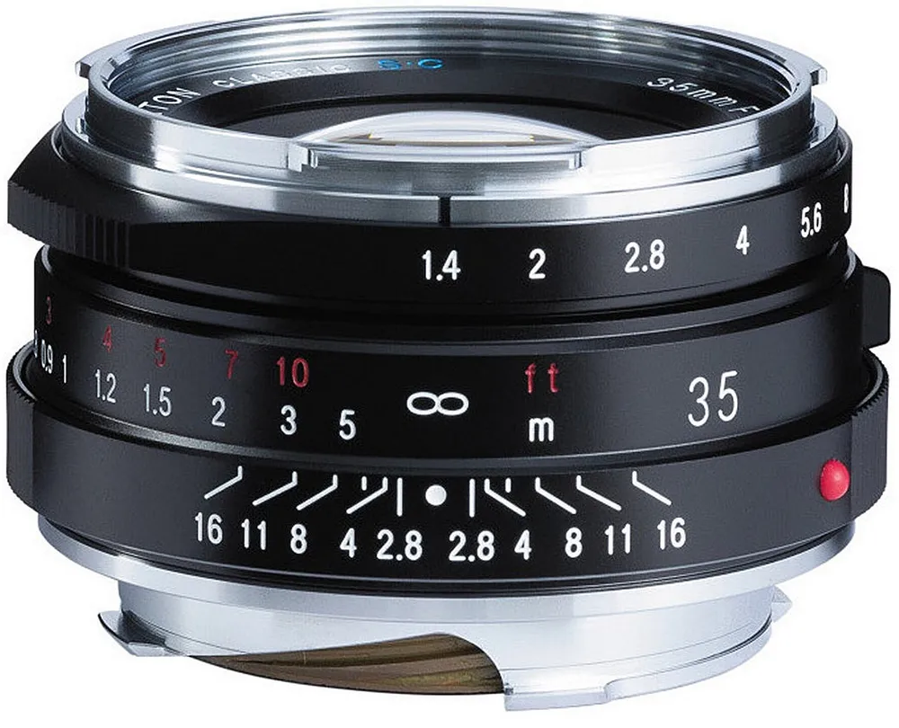 Voigtländer Nokton 35mm f1,4 S.C. VM II schwarz