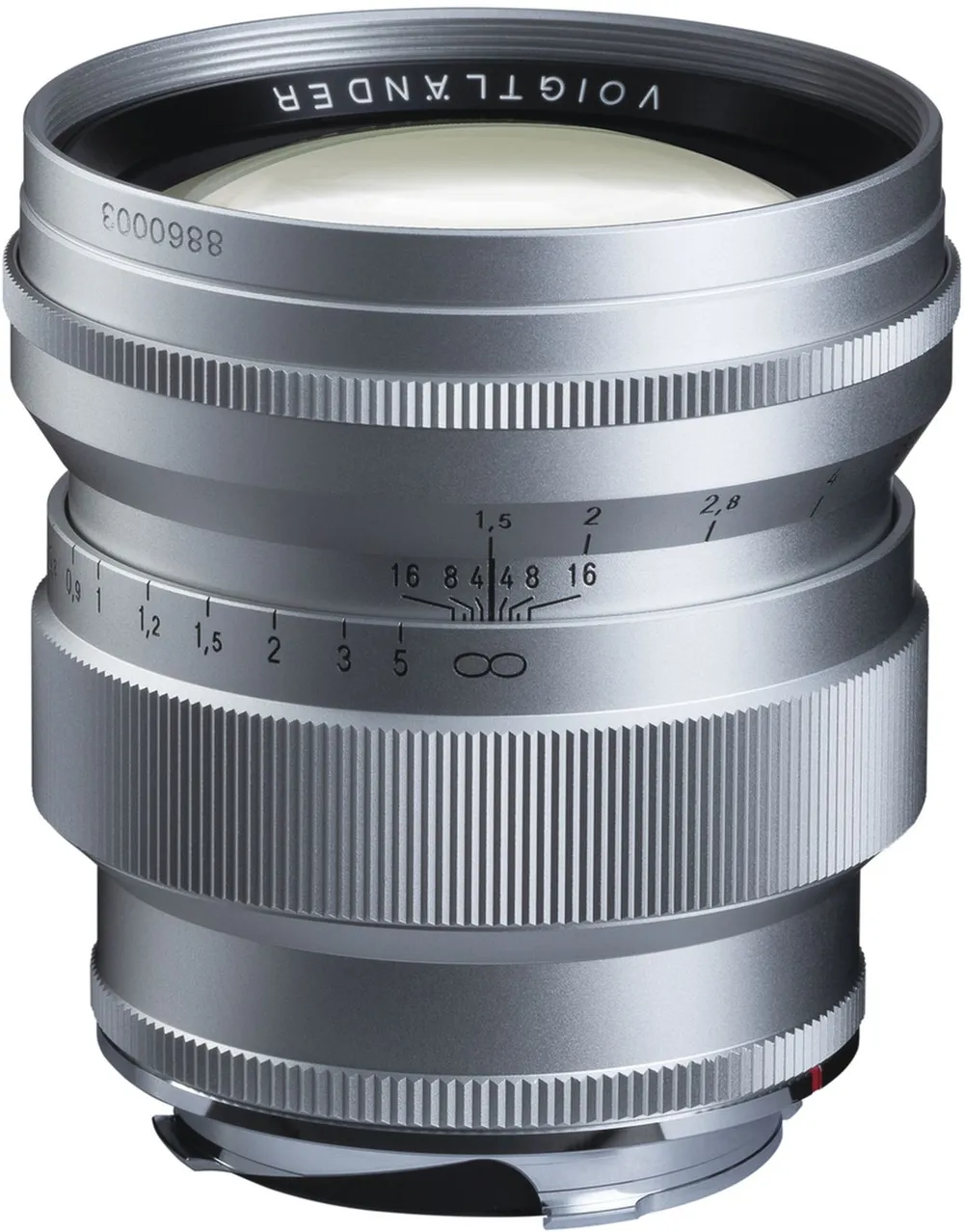 Voigtländer Nokton 75mm f1,5 VM asphärisch silber