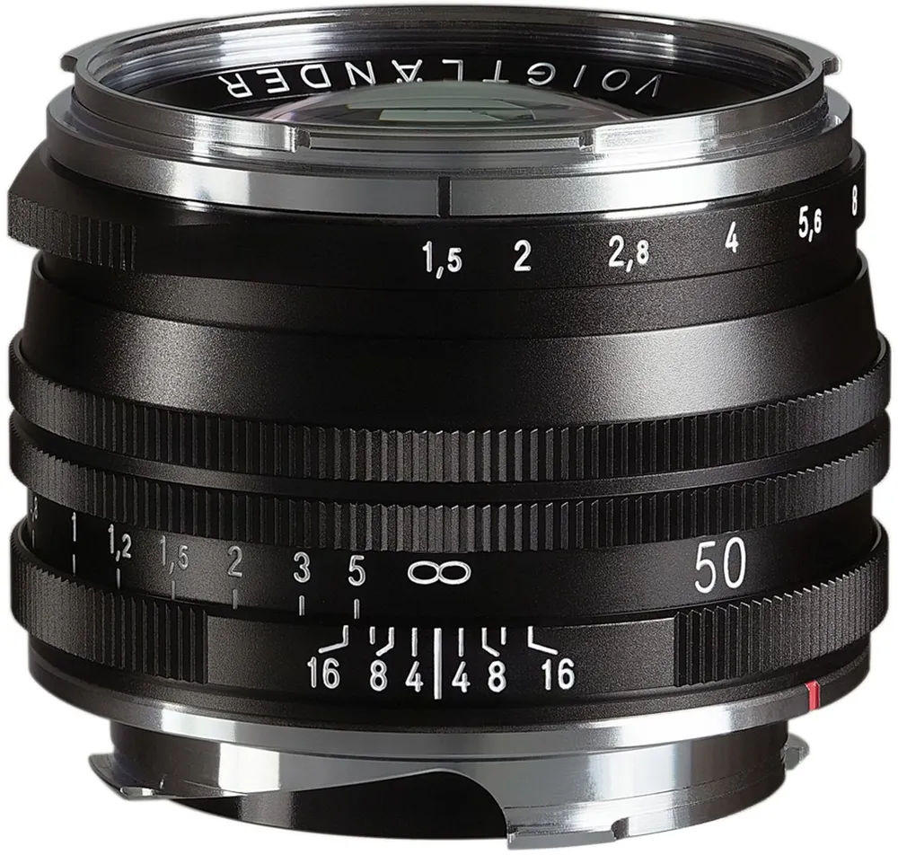 Voigtländer Nokton 50mm f1,5 II VM M.C. asphärisch schwarz