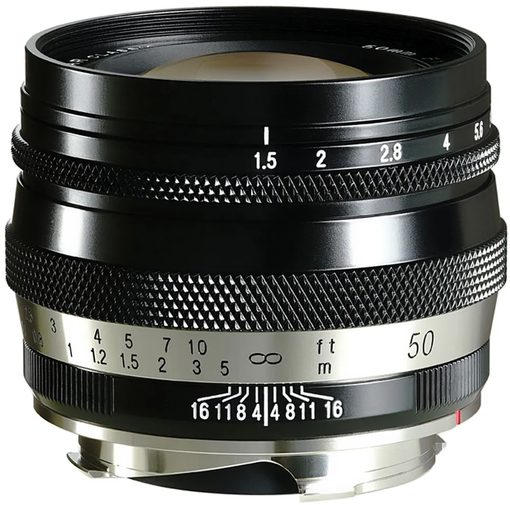 Voigtländer Heliar Classic 50mm f1,5 VM schwarz-messing