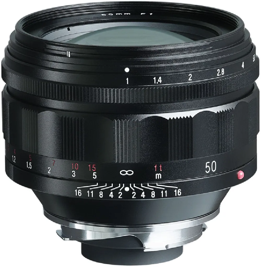 Voigtländer Nokton 50mm f1,0 VM asphärisch schwarz