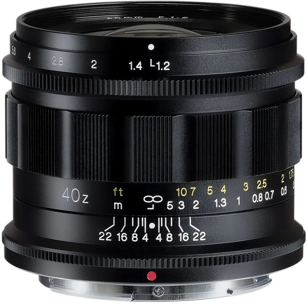Voigtländer Nokton 40mm f1,2 Nikon Z-Mount asphärisch schwarz