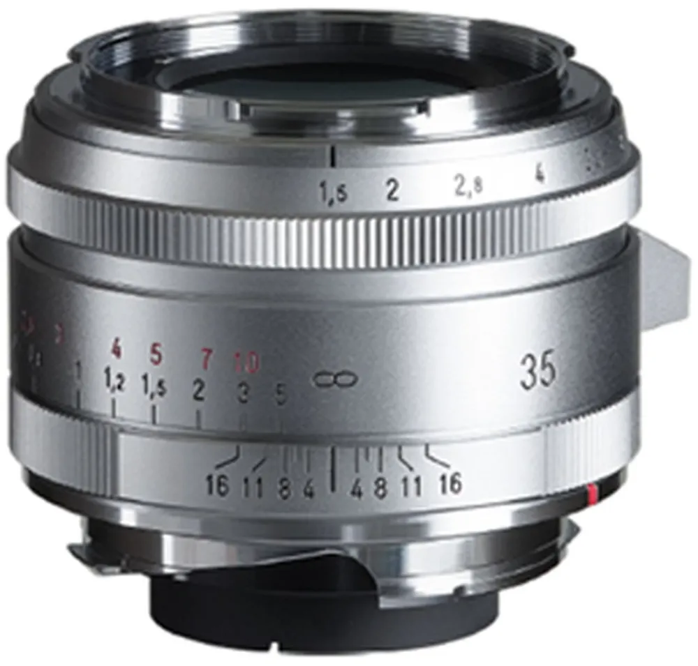 Voigtländer Nokton Vintage Line 35mm f1,5 Type II VM aspärisch silber