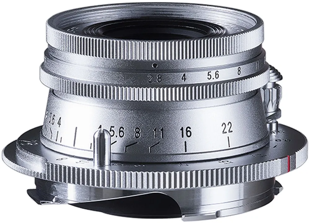 Voigtländer Color-Skopar 28mm f2,8 Type I VM asphärisch silber