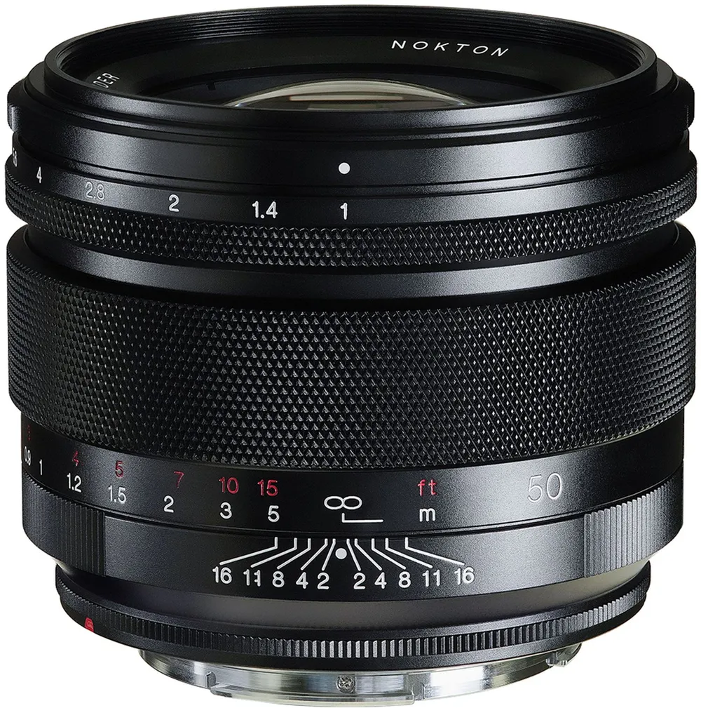 Voigtländer Nokton 50mm f1 Canon RF-Mount asphärisch schwarz