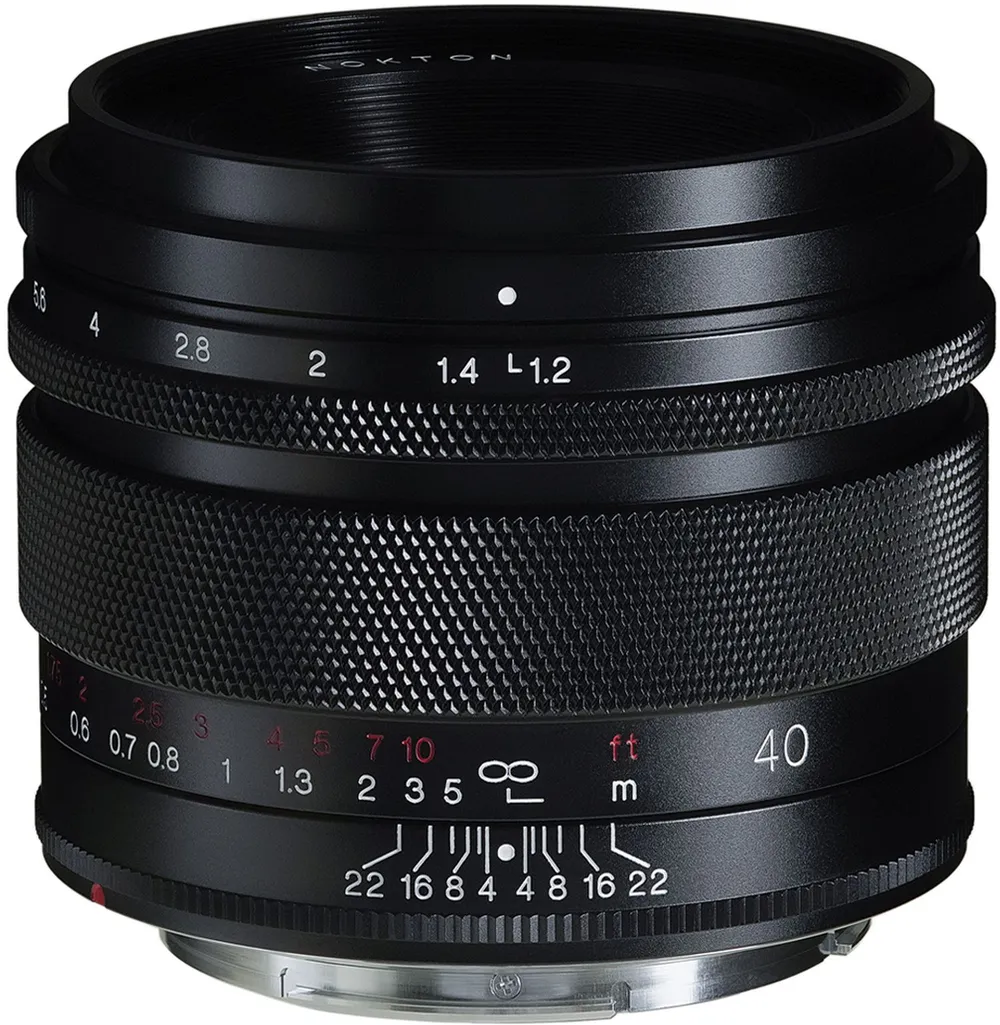 Voigtländer Nokton 40mm f 1,2 Canon RF-Mount asphärisch schwarz