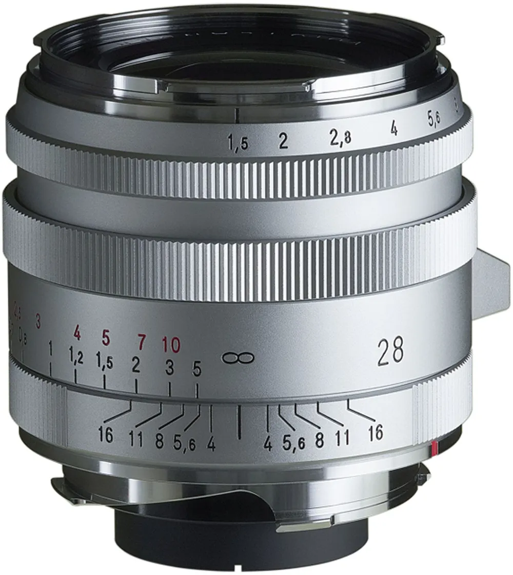 Voigtländer Nokton 28mm f1,5 Type I VM asphärisch silber
