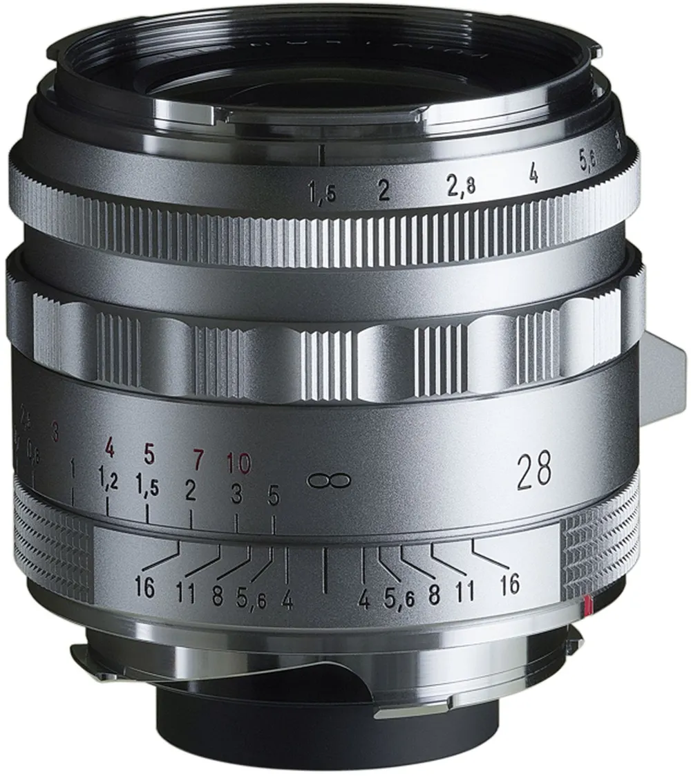 Voigtländer Nokton 28mm f1,5 Type II VM asphärisch silber