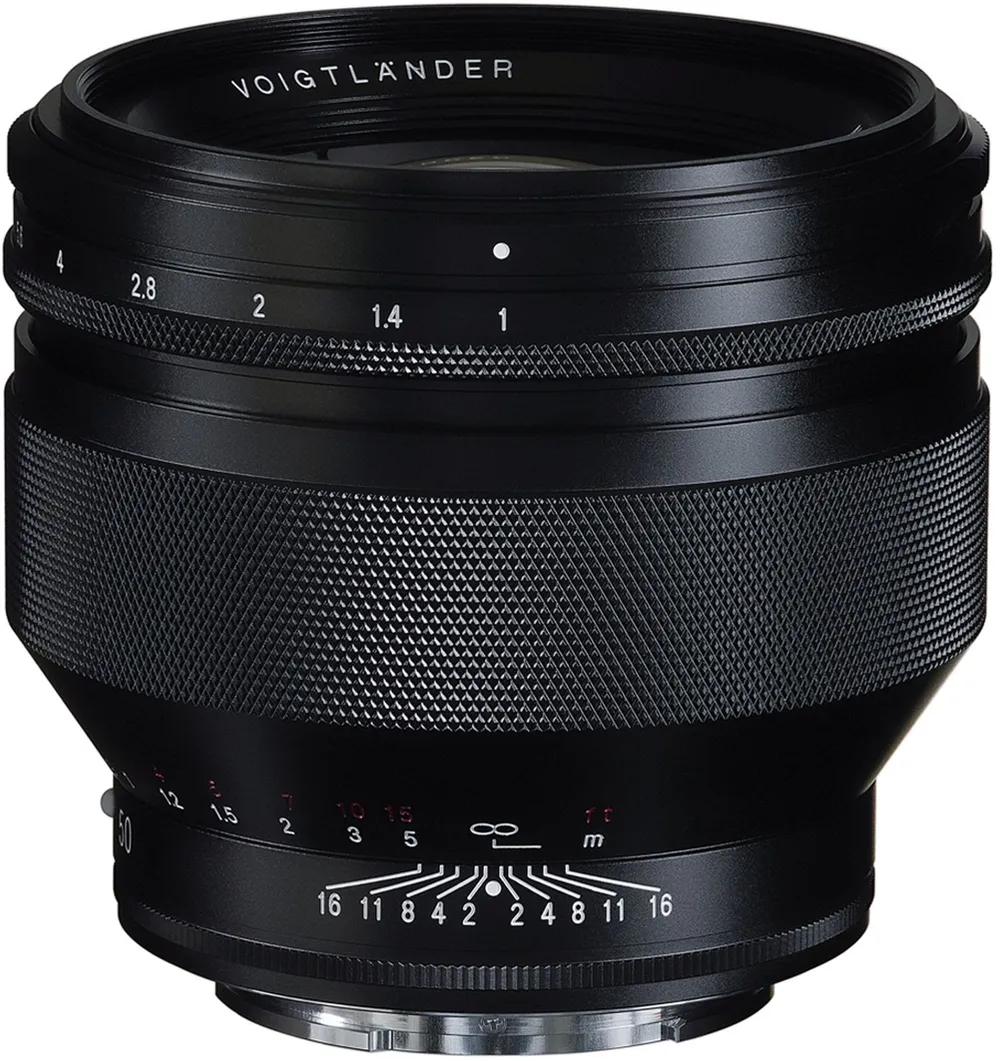 Voigtländer Nokton 50mm f1 Sony E-Mount asphärisch schwarz