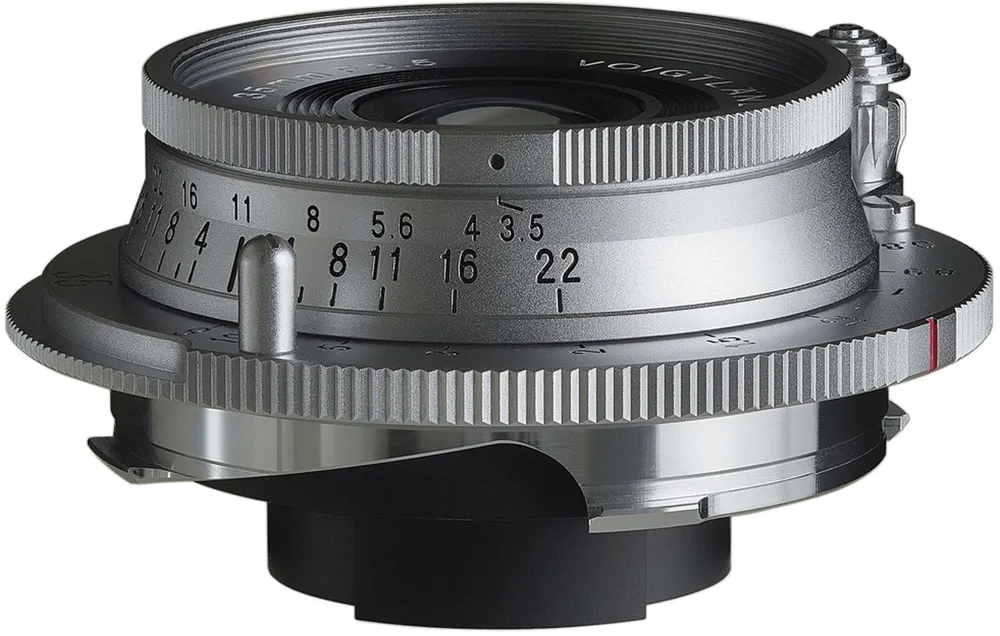 Voigtländer Color-Skopar 35mm f3,5 VM-Mount asphärisch silber