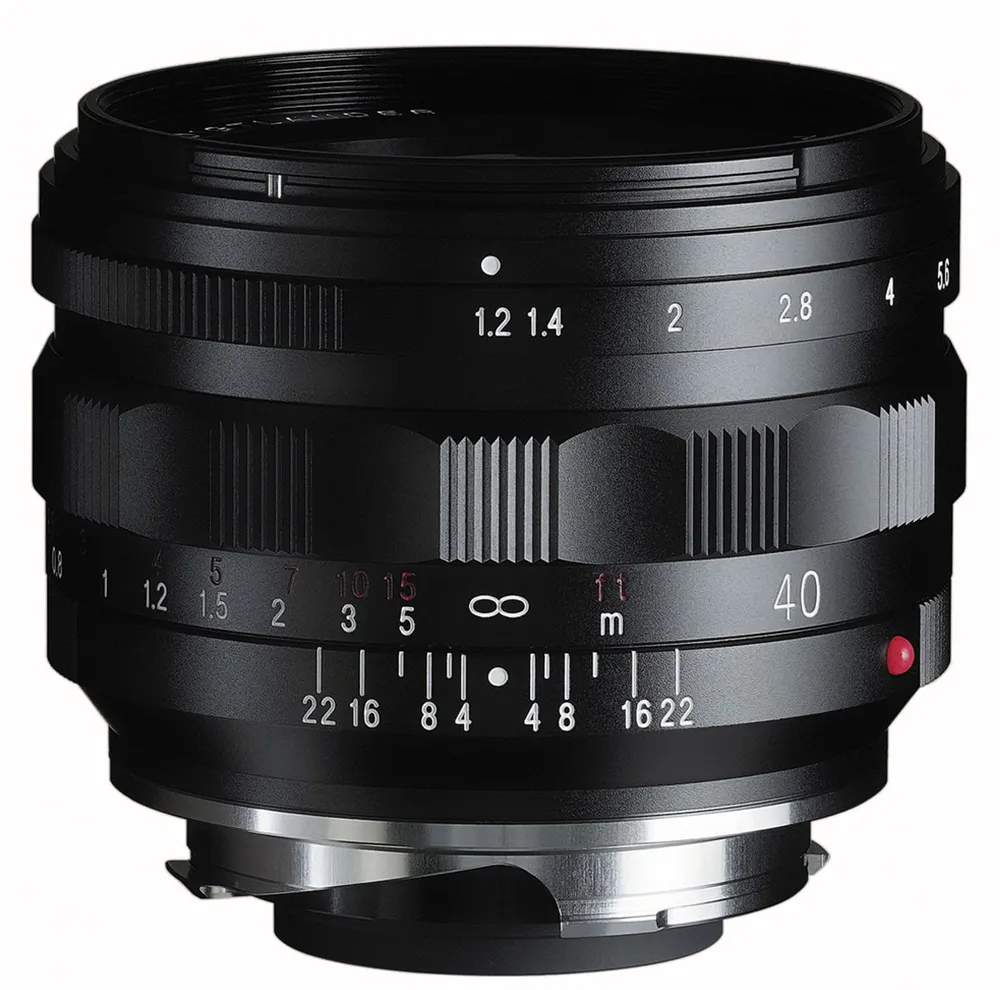 Voigtländer Nokton 40mm f1,2 II VM asphärisch schwarz