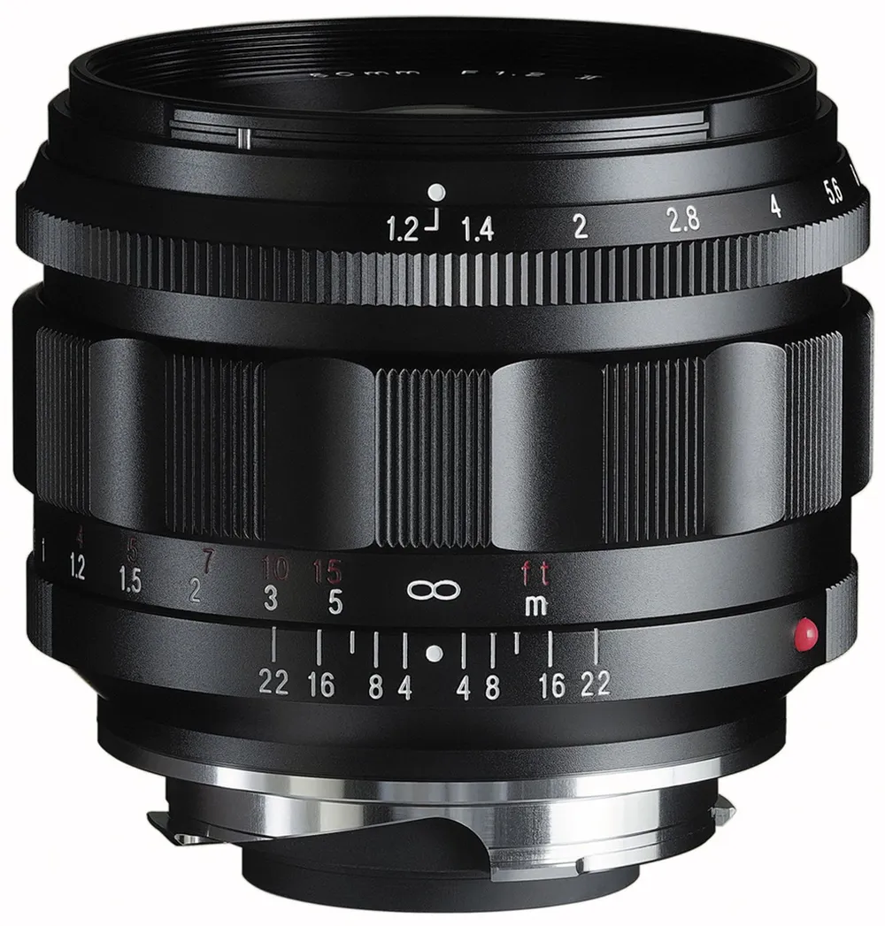 Voigtländer Nokton 50mm f1,2 II VM asphärisch schwarz