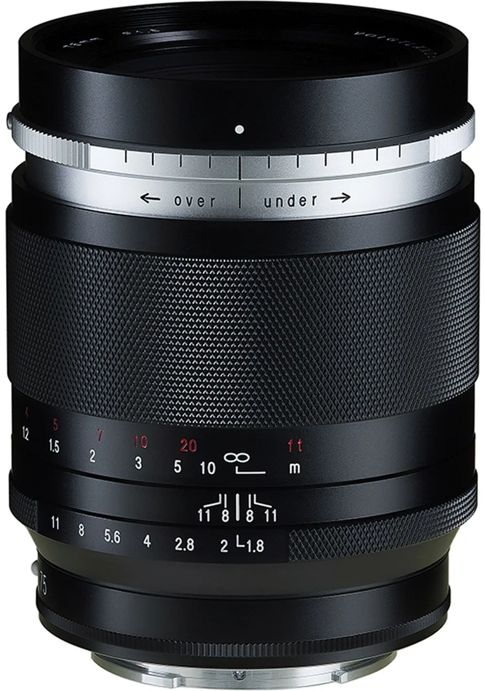 Voigtländer Portrait Heliar 75mm f1,8 Sony E-Mount schwarz