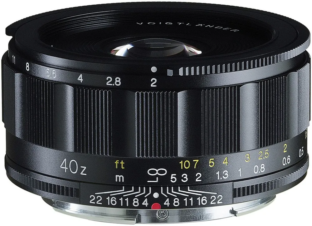 Voigtländer Septon 40mm f2 Z-Mount aspärisch schwarz