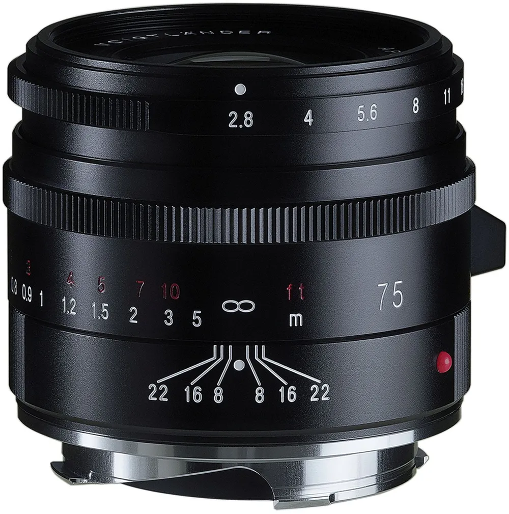 Voigtländer APO-Skopar 75mm f2,8 VM schwarz