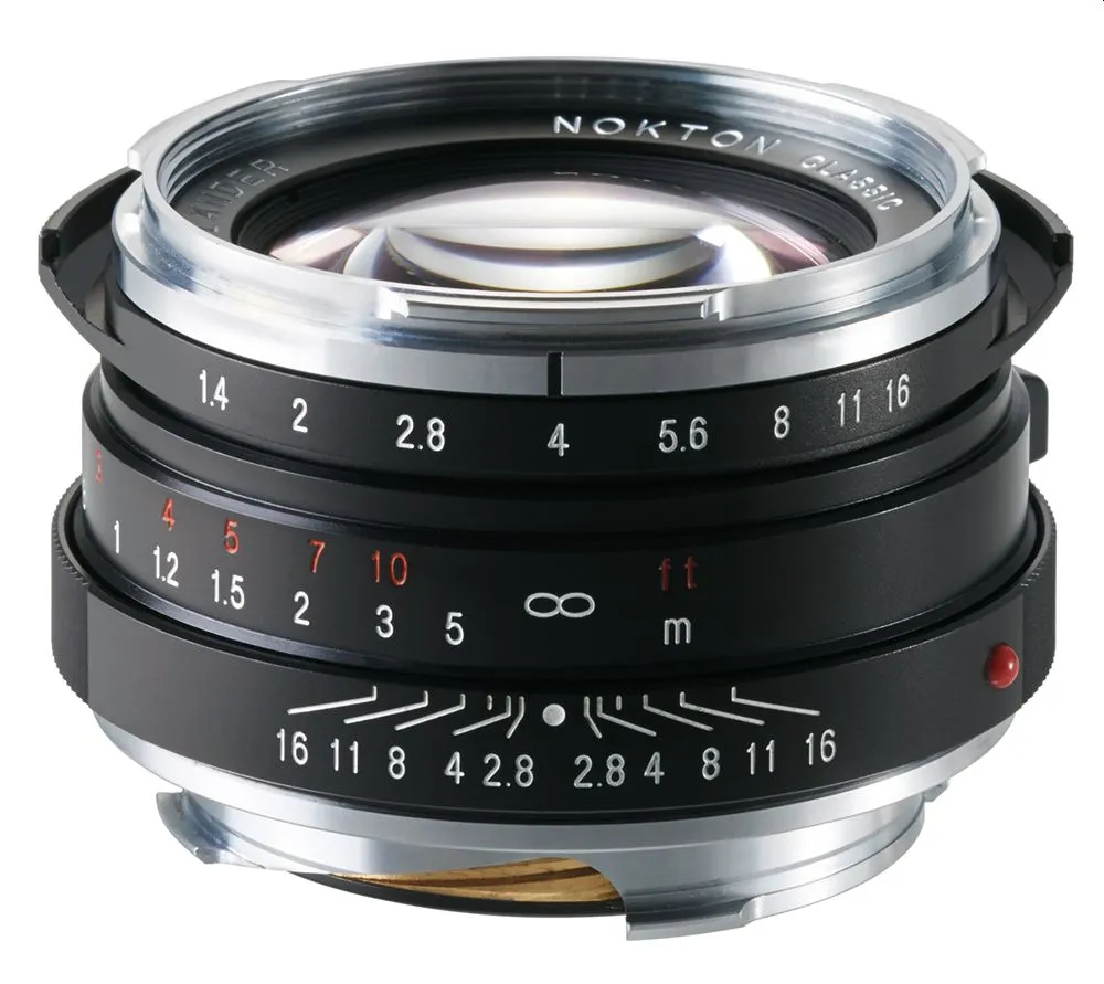 Voigtländer Nokton 40mm f1,4 S.C. VM schwarz
