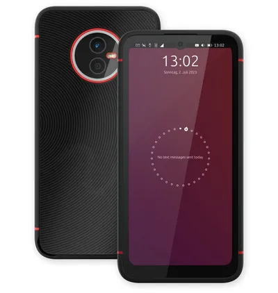 Volla Volla Phone X23 Smartphone (15,49 cm/6.1 Zoll, 48 MP MP Kamera, austauschbare Batterie, Volla OS, Ubuntu Touch)