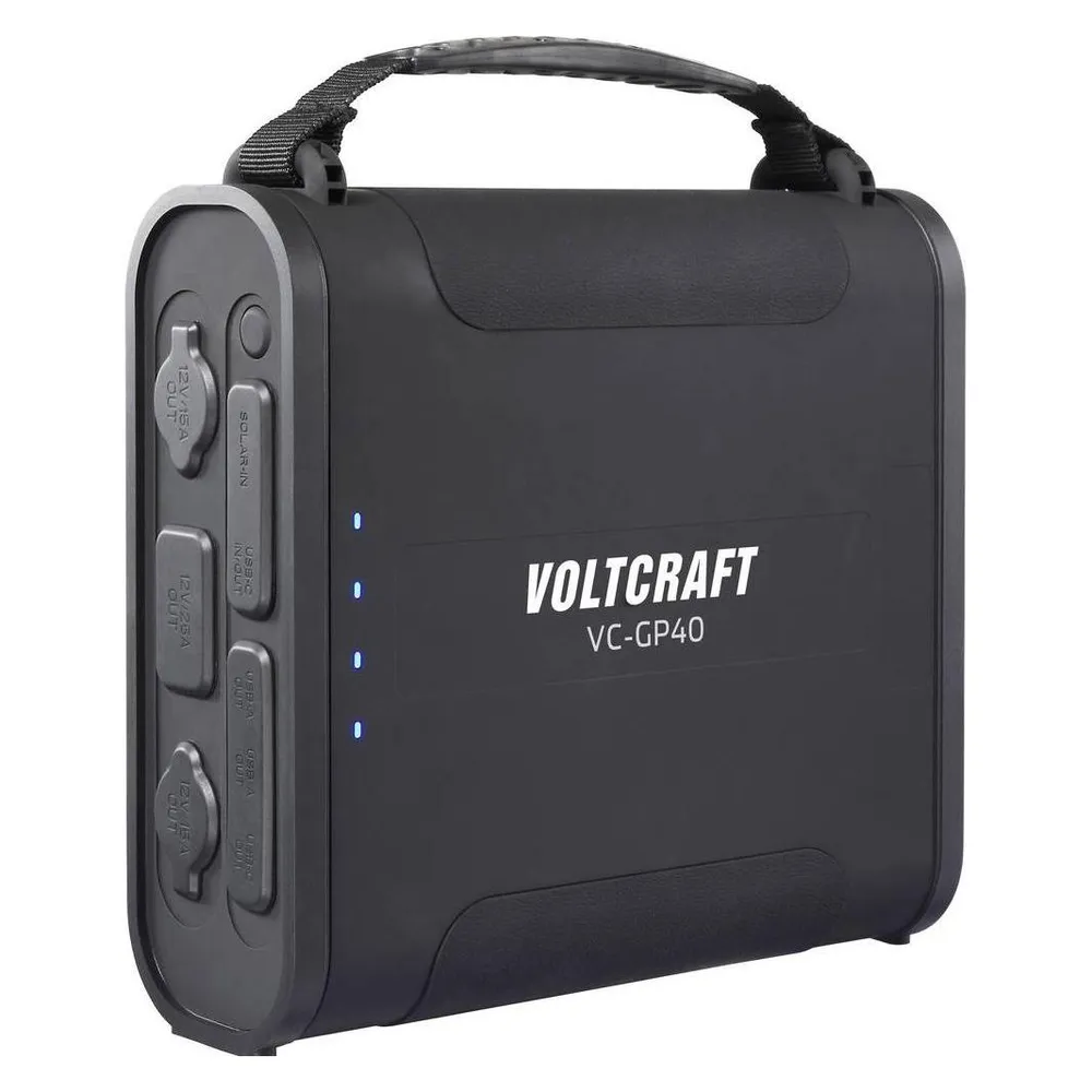 Powerbank Voltcraft VC-GP40 144000 mAh Power Delivery 3.0 100W mit LED