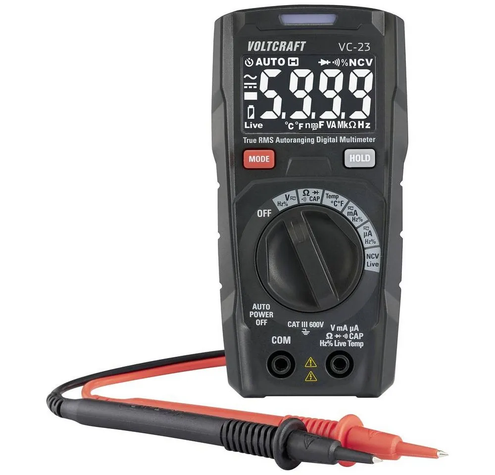 VOLTCRAFT Multimeter Digital Multimeter VC-15313340
