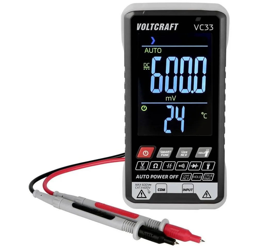 VOLTCRAFT Multimeter Digitales Multimeter VC-12948140
