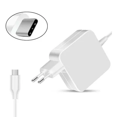 Apple Macbook Laptop-Ladegerät USB-C 87W Weiß