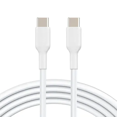USB-C-Kabel, Schnellladung, 87 W, 1,80 m, Weiß
