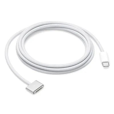 Apple USB-C auf Magsafe 3 kompatibles Kabel für Macbook, geflochten, 2 m