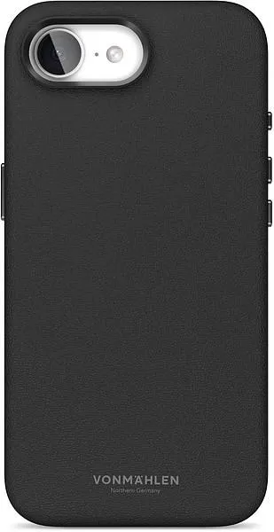16e, Like Leather Case - Schutzhülle, MagSafe kompatibel, Black Handyhülle