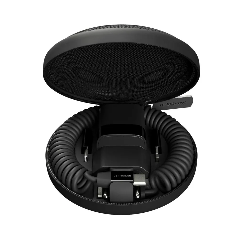 allroundo GaN - All-in-One Ladekabel + GaN Charger, Black Ladegerät