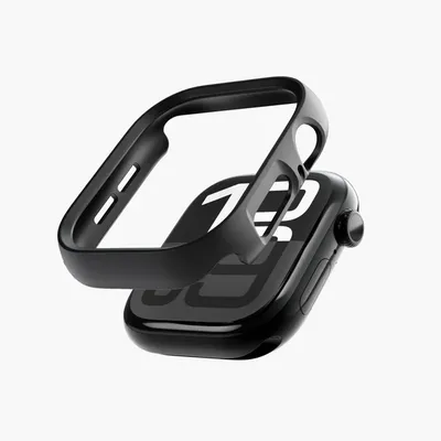 Bumper Case für Apple Watch Series 11 Case 46mm, Black Schutzhülle