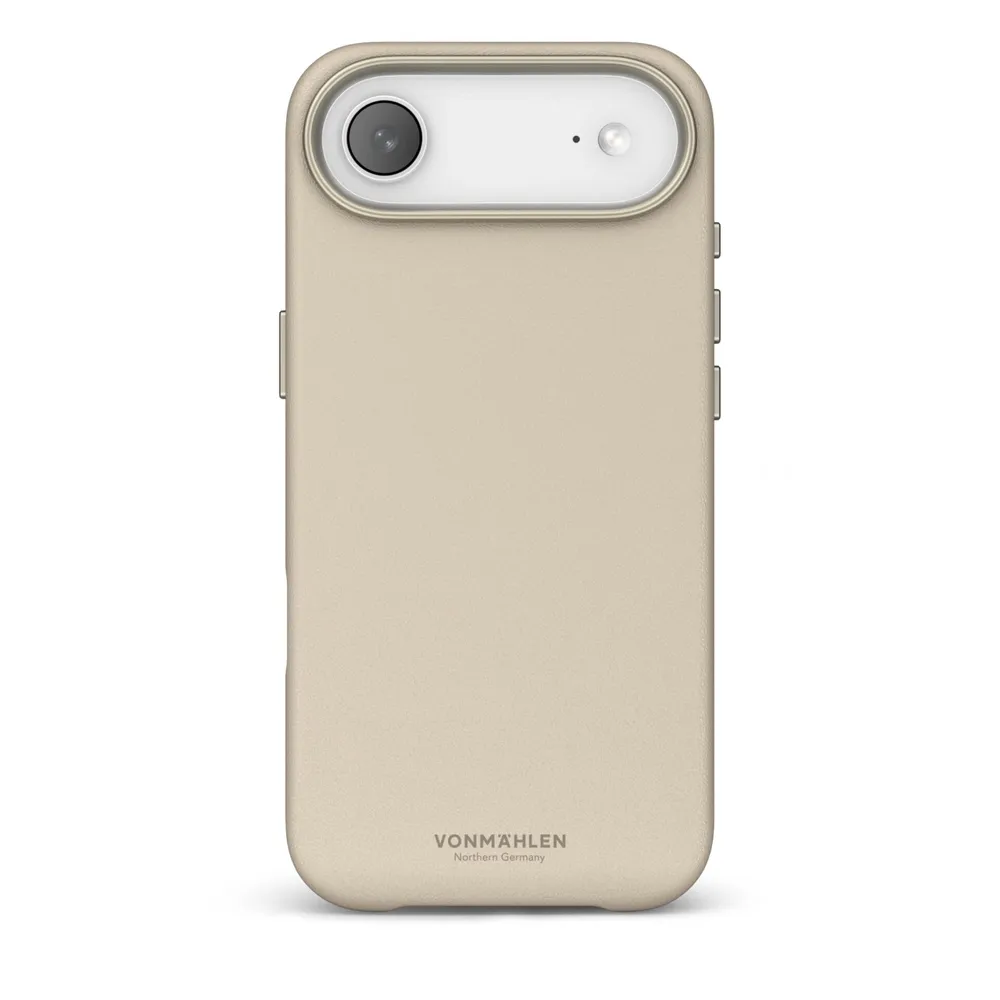 Vonmählen Vegan Leder Case für iPhone Air, Cream
