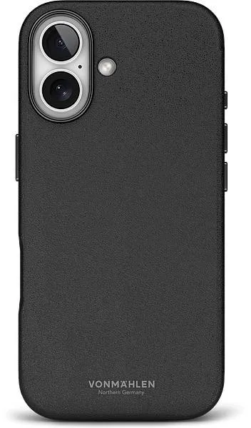 iPhone 17, Like Leather Case, Black