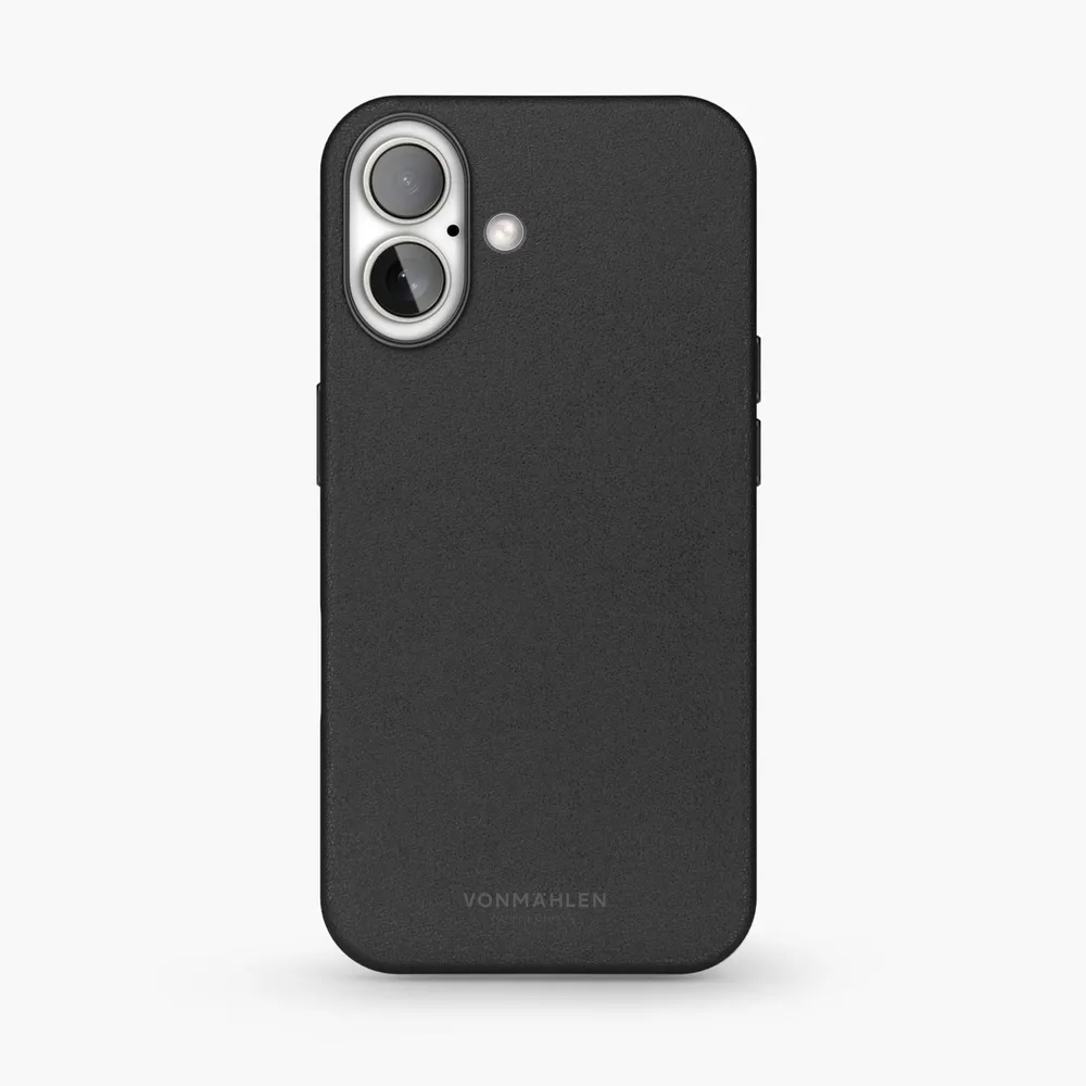 Like Leather Case - Schutzhülle, MagSafe kompatibel iPhone 16, Black Handyhülle