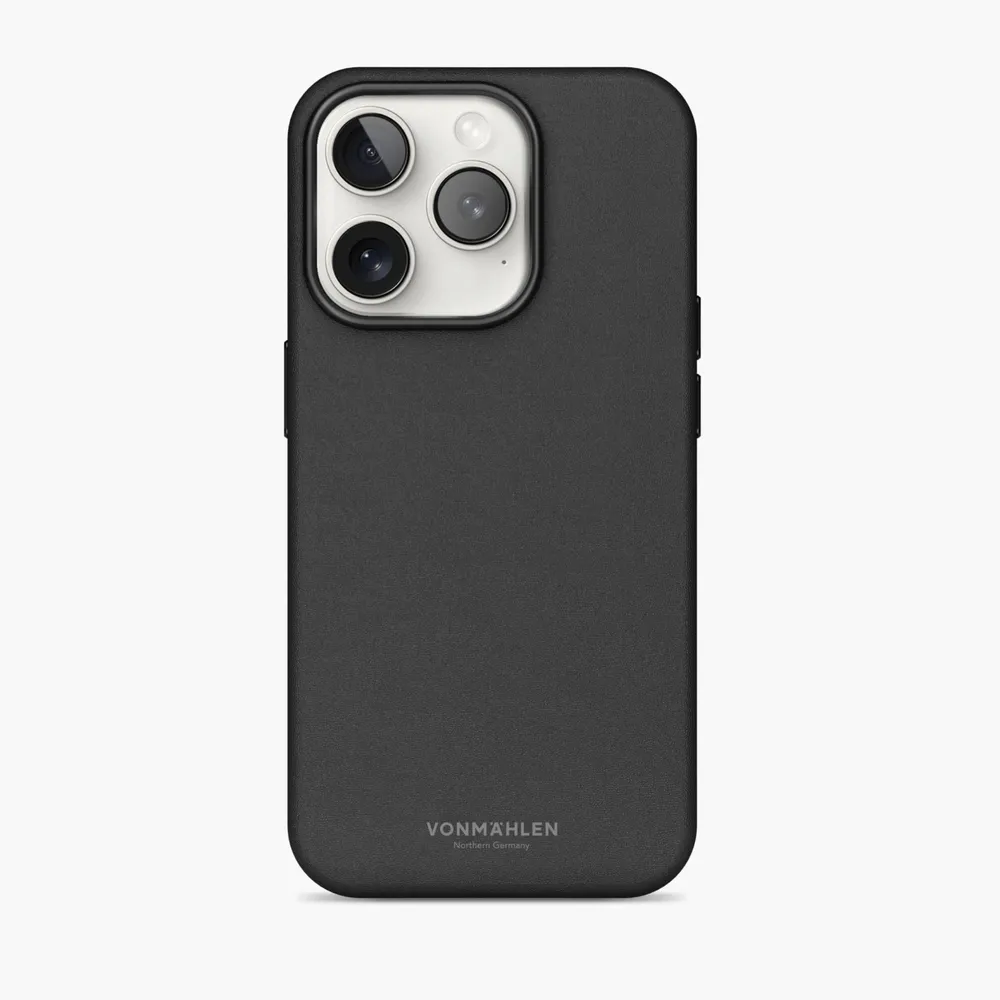 Like Leather Case - Schutzhülle, MagSafe kompatibel iPhone 16 Pro Max, Black Handyhülle
