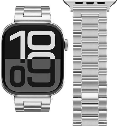 Link Bracelet 2 für Apple Watch | 44 | 45 | 46 | 49mm One Size, Silver