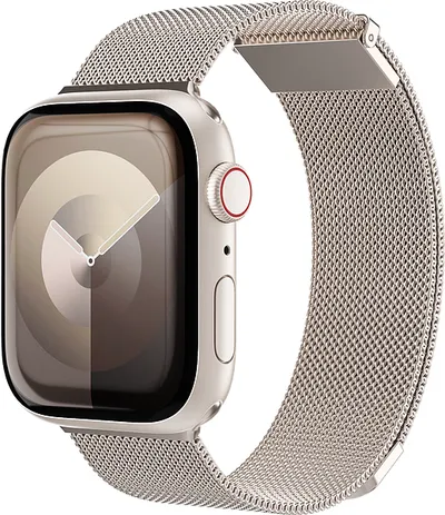 Milanese Loop 2 - Armband für Apple Watch 40 / 41 / 42mm, Champagne
