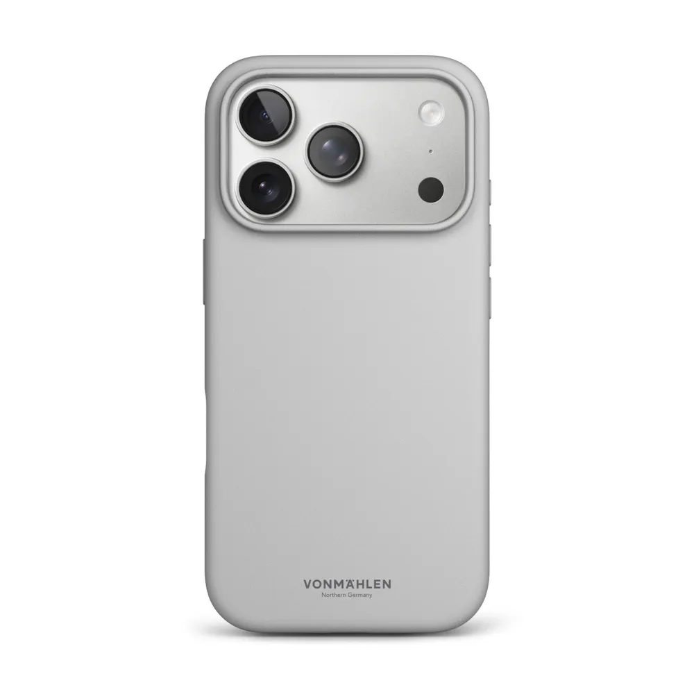 Vonmählen Soft Silikon Case für iPhone 17 Pro Max, Light Gray
