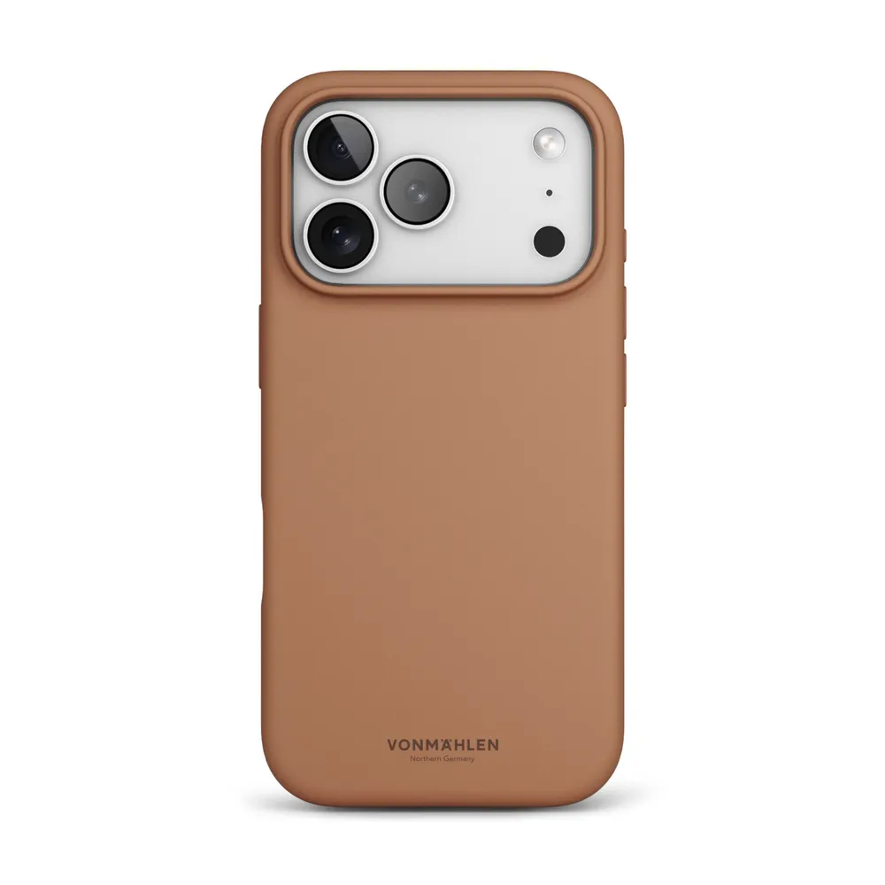 Vonmählen Soft Silikon Case für iPhone 17 Pro Max, Dark Cream