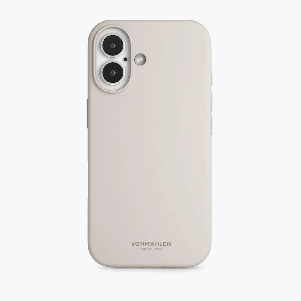 Soft Silicone Case - Schutzhülle aus Silikon, MagSafe kompatibel iPhone 16 Plus, Cream Handyhülle