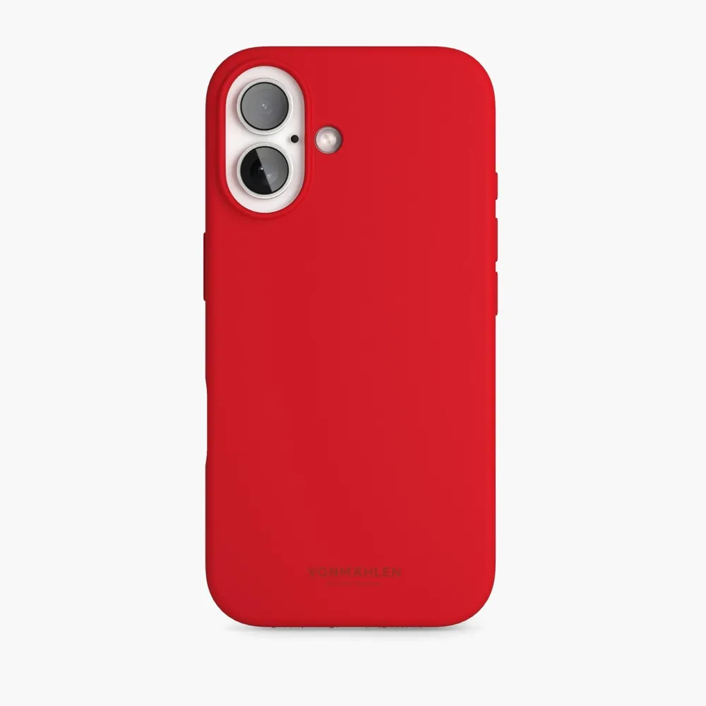 Soft Silicone Case - Schutzhülle aus Silikon, MagSafe kompatibel iPhone 16, Firecracker
