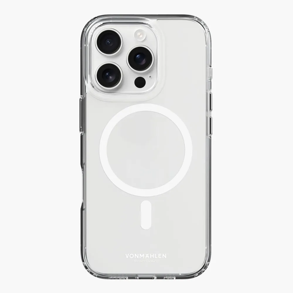 Transparent Case - Schutzhülle, MagSafe kompatibel iPhone 16 Pro Max, White Handyhülle