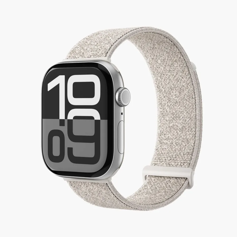 Watch Strap - Fitness Loop 2 - Armband für Apple Watch 40 / 41 / 42 mm, Cream Armband