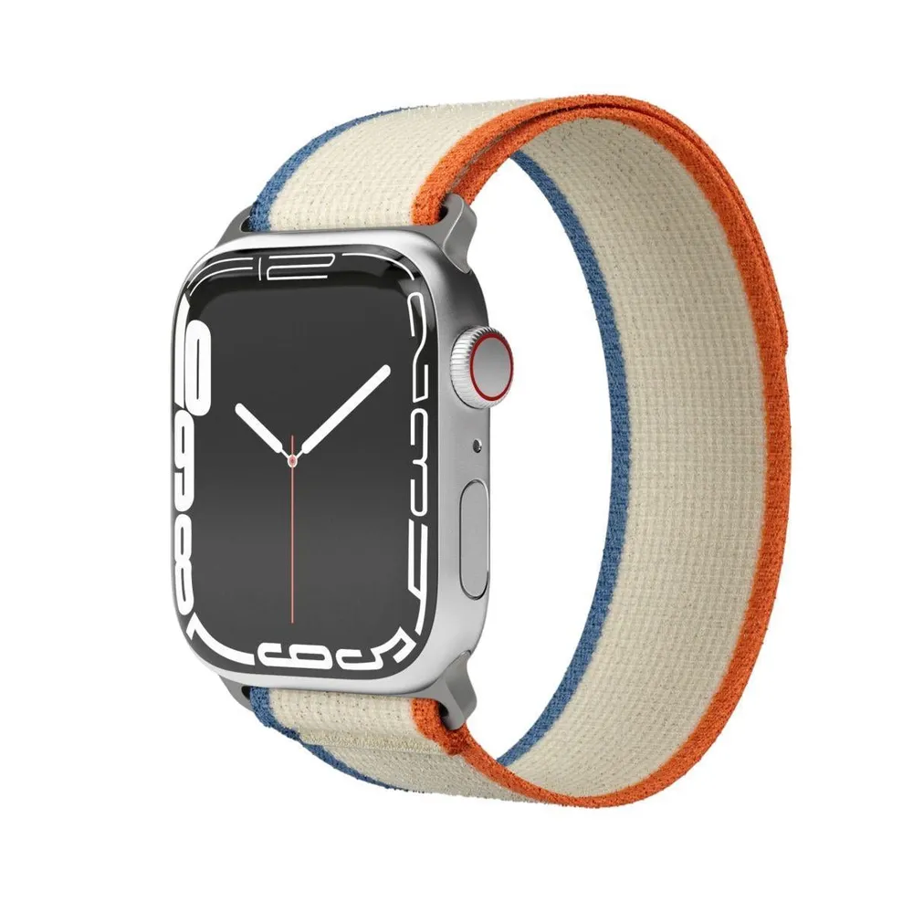 Watch Straps Trekking Loop - Armband für Apple Watch, 44mm + 45mm + 46mm + 49mm, Orange Beige