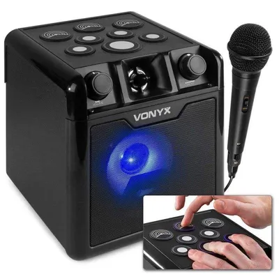 Lautsprecher Vonyx SBS50B-DRUM Bluetooth 50W mit beleuchteten Drum Pads