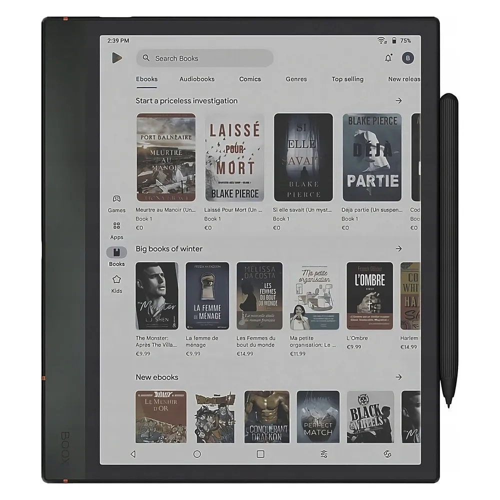 E-Book-Reader Onyx Note Air 4 C 10.3" E Ink Kaleido 64GB WLAN Android 13