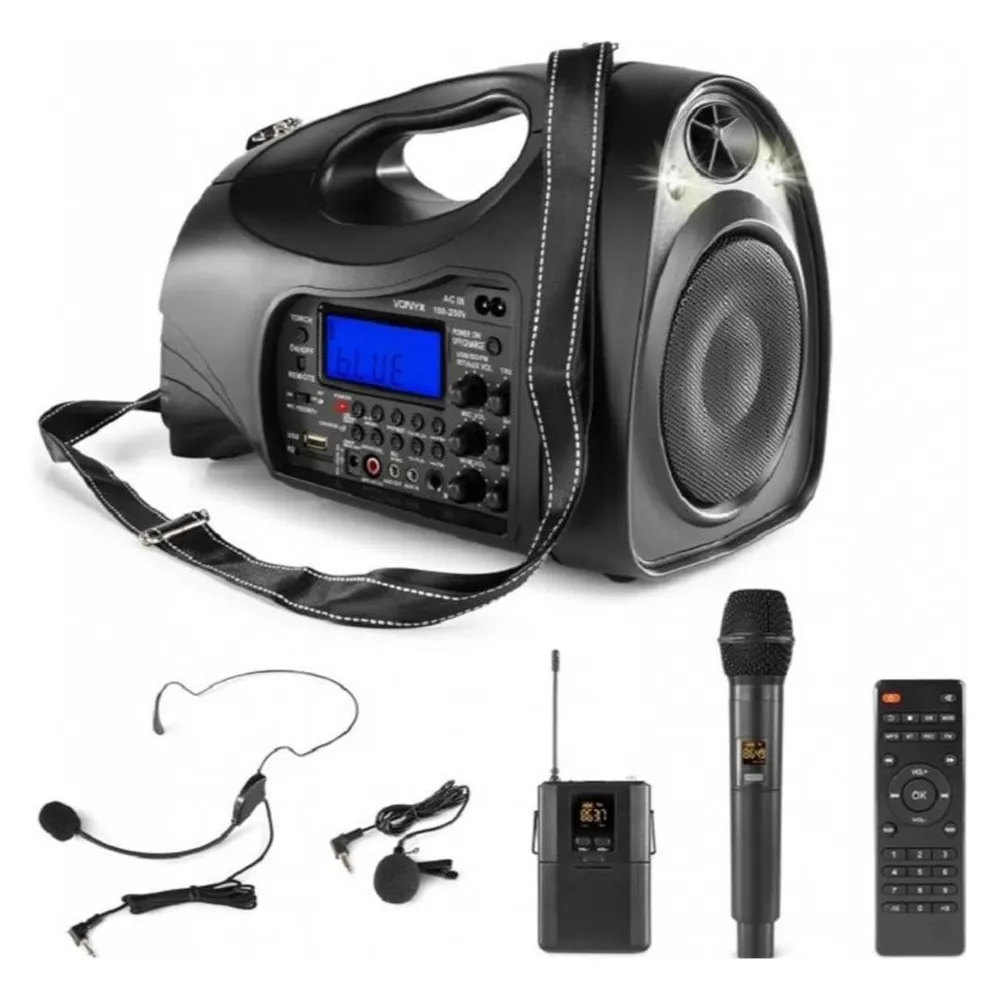Lautsprecher Vonyx ST016 Bluetooth 130W mit kabellosem Mikrofon und Akku