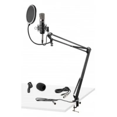 Mikrofon Vonyx CMS 400 kabelgebunden mit Popschutz und verstellbarem Stativ