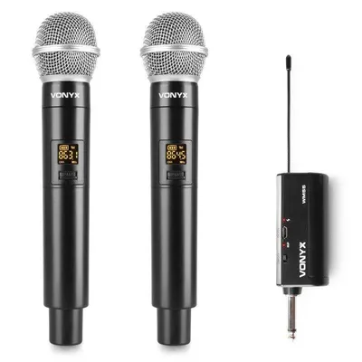 Mikrofon Vonyx WM552 kabellos UHF Dual Plug-and-Play