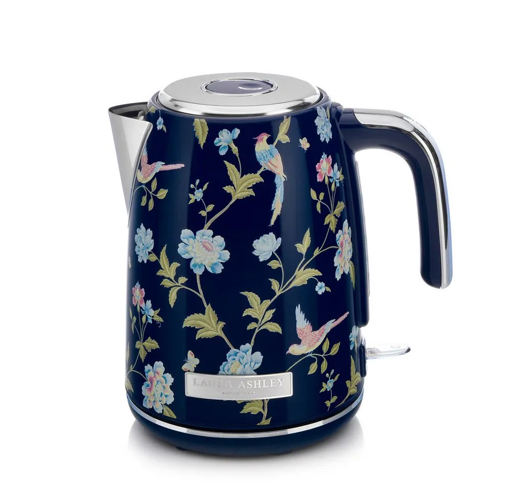 VQ Wasserkocher Laura Ashley Wasserkocher 1,7L, 2200W, kabellos – Elveden Marine VQ, 1.7 l, 2200 W
