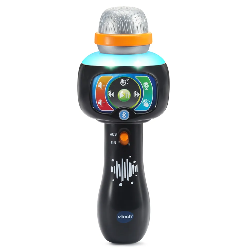 Vtech® Mikrofon VTechBaby, Magisches Singspaß-Mikrofon, mit Licht, Bluetooth-Funktion und Stimmverzerrer